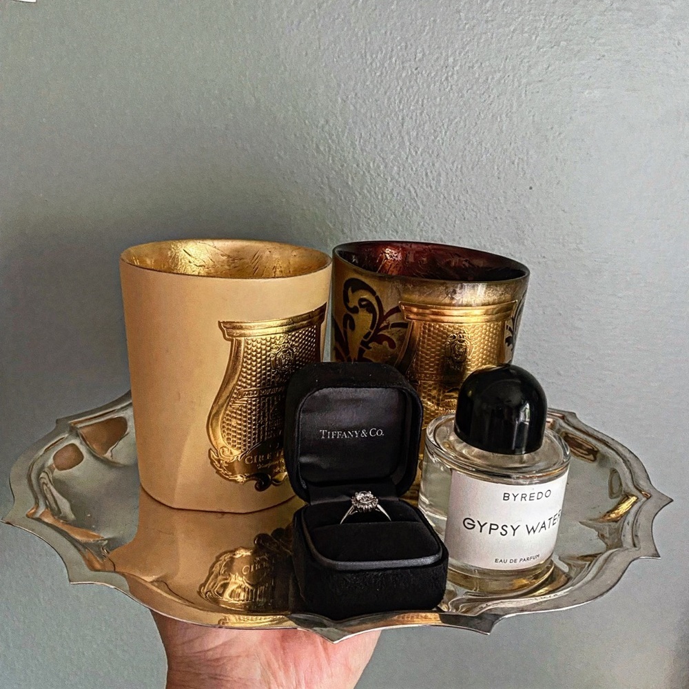 International Silver plate tray